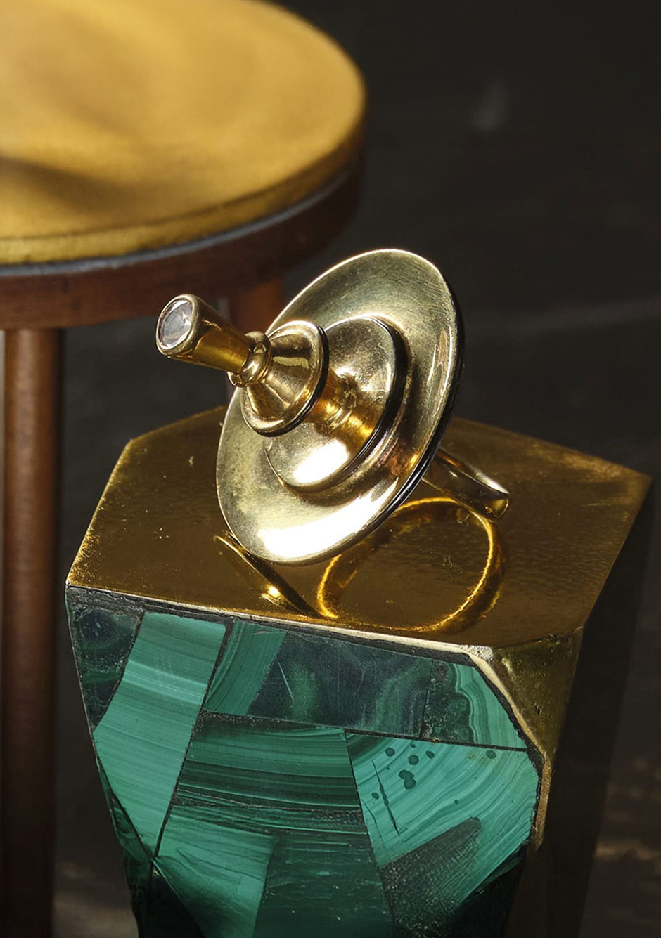 Vertical Thaali Ring 